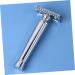 Angoily Men's Facial Razor Set - Traditional Wooden Razor & Blades for Beard Grooming - Ideal for Classic Shaving - Buy Online on GoSupps.com