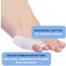 Corrector Pad Bunionette Straightener & Separator - Pinky Toe Protector Cushion - 12 Pack Pain Relief Spacer & Splint - Buy Online on GoSupps.com