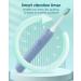 Sonic Electric Toothbrush for Adults - 6 Brush Heads, Holder, Travel Case, Type C Cable - Blue (1 Count) - Buy Online on GoSupps.com