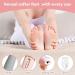 Nuve Smooth Pedicure Wand | Electric Callus Remover for Feet | Waterproof Portable Tool for Smooth Heels & Dead Skin Removal - Buy Online on GoSupps.com