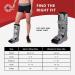 ManaMed Royal Boot Air Tall CAM Boot - Medium | Orthopedic Walking Boot with Air Pump & Traction for Ankle Sprain, Broken Toe, Post Surgery - Medium - Buy Online on GoSupps.com