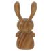 Minkissy nose gua Sha massage tools natural rabbit shape sandalwood nose shapes eyes facial oil gua shafen face manual massage device for beauty