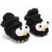 TMEOG Baby Booties Slippers | Infant Winter Boots | First Walking Shoes for Boys Girls 6-12 Months | Black Big Eyes Design - Buy Online on GoSupps.com