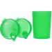 Horn Medical Beak Cup - 250ml Drinking Aid with 2 Lids (Large & Small Opening) - Selectable Color (Green) | International Shipping - Buy Online on GoSupps.com