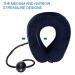 Air Inflatable Cervical Collar - Neck Pain Relief & Support Device for Home Use (Blue) - Buy Online on GoSupps.com