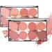 Blush Palette Makeup Blush Cream Palette Face Powder Blusher with 8 Blush 42G 8 Colors Blusher - Buy Online on GoSupps.com