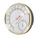 Hygro-Thermometer for Saunas & Home Decor | Indoor Metal Dial | Best Sauna Room Accessories - Buy Online on GoSupps.com