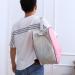 LIOOBO Unisex Ice Skate Bag - Pink Mesh Cloth Tote Shoulder Bag for Roller & Inline Skates - Buy Online on GoSupps.com