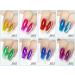 Stylish Gel Polish | Beginners Nail Gel | Glitter Nail Polish Neon Cat Eye Gel Polish Magnetic Cat Eye Gel Polish UV Gel Nail Polish Sparkling Gel Polish High Gloss Gel Polish Perfect Use for Nai - Buy Online on GoSupps.com