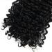 22 Jerry Curly 1B Clip in Human Hair Extensions for Black Women | 100% Brazilian Hair | Natural Black Color | 3B 3C Texture | African American Hair Extension - Buy Online on GoSupps.com