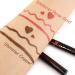 Rose Gold & Bronze Glitter Liquid Eyeliner Set - Waterproof, Smudge Proof, Long Lasting - 2 Pcs Metallic Satin Finish Makeup Pens - Buy Online on GoSupps.com