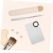 1 Ensemble Palette de M lange Acier Inoxydable Spatule pour Fond Art Ongles Pratique pour Salons de Beaut et Diy 17.5X7.5CM - Buy Online on GoSupps.com