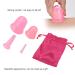 Silicone Massage Cups - Anti-Cellulite Suction Cups for Body & Face | Full Body Massage Device (Pink) - Shop Internationally! - Buy Online on GoSupps.com
