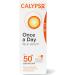 Calypso Once a Day Serum SPF50+ Serum with Vitamin C for Face and Neck for Sensitive Skin. Very High Sun Protection. UVA + UVB Primer. - Buy Online on GoSupps.com