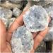 Natural raw Blue Celestine Crystal Gemstone geode Metaphysical ChakraRough Stone for Home Decor Stone Crystal Reiki - Buy Online on GoSupps.com