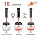 Automatic Make-Up Brush Cleaner & Dryer - 10-Second Deep Cleaning Anti-Shake Electric Brush Tool | Perfect for Cosmetics - Black - Buy Online on GoSupps.com