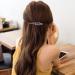 Mobestech Duckbill Clip Rhinestone Alligator Hair Clip Studded Hairpin Hair Clip Metal Bobby Pin Hair Barrette Headwear Hair Accessory for Women Girls Hair Styling (Blue) - Buy Online on GoSupps.com