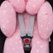 JANABEBE Universal Anti-Allergy Reducer 100% Cotton (Pink Sparkles) - 3 Pieces Set | Pink - Buy Online on GoSupps.com