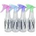 Buy 2 Plastic Spray Bottles - Clear Empty Water Mist Hair Spray for Travel & Home Use - Buy Online on GoSupps.com