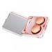 Feisidunwsf 1 set marble contact lensetui travel contact lensetui portable mini contact lens holder container with mirror for activities and outdoor travel no cosmetic case