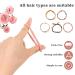 20Pcs Boho Hair Ties - Elastic Ponytail Holders for Women - Soft Hair Bands in 5 Styles and 10 Colors - No Damage Hair Elastics - Buy Online on GoSupps.com