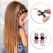 Mini Flower Hair Claw Clips Set - 78 Pcs Non Slip Rhinestone Clips for Girls & Kids (Colorful) - Buy Online on GoSupps.com
