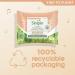 Simple Protect N Glow Instant Glow Biodegradable Wipes dermatologically tested for sensitive skin 20 wipes (Pack of 4) 20 count (Pack of 4) - Buy Online on GoSupps.com