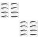 POPETPOP 64 Pairs 8 Eyebrow Stamp Eyebrow Tracer Molds Eyebrow Template Suite Eyebrow Marks Eyebrow Lines 1 count (Pack of 1) As Shownx2pcs - Buy Online on GoSupps.com