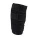 1PC calf support durable calf compression support shin rail sleeve support lower leg wrestling muscle US black 56 x 28 cm
