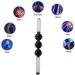Fascia Stick Massage Roller - 40cm Body Roller for Sore Muscle Relief - Ergonomic Handle for Easy Use - Buy Online on GoSupps.com