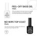 Beetles 2Pcs Top Coat & PEEL-OFF Base Gel Set 15ml Shine Finish Long Lasting Soak Off Nail Polish for DIY Manicure & Art | Ideal Gift - Buy Online on GoSupps.com