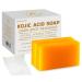 GoldSnailRX-Kojic Acid Soap Dark Spot Remover (Pack of 2) Authentic Kojic Acid Soap For Body Whitening-Japanese Formula Kojic Acid Soap with Vitamin C Tumeric infused with Hyaluronic Acid Shea Butter