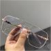 Zjdydy Anti-Blue Reading Glasses for Women - Stylish Double Jet Frames Large Size +1.0 Perfect for Street Shooting - Buy Online on GoSupps.com