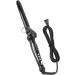 Premium Ceramic Curling Iron - Long Lasting Hair Curler Wand for Perfect Egg Roll & Water Ripple Styles - Portable Rapid Heating (Black - Buy Online on GoSupps.com