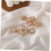 Beaupretty Comb hairpin pearl barrette clip Floral Headpiece Accessories pearl bobby pins Bling Hair Accessories Hair Holder Decorations hair side comb Jing crystal alloy Pins - Buy Online on GoSupps.com