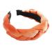 scicent Headbands for Girl's Hair Velvet Girls School Headband Fashion No Slip Head Band Hair Band hair Accessories for Women Girls Hair Accessories - Orange