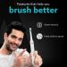 AGARO Cosmic Dlx Sonic Electric Toothbrush for Adults - Powerful Soft Nylon Bristles AAA Battery - White - International Shipping Available - Buy Online on GoSupps.com