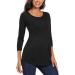 Love2Mi Maternity Short Sleeve Pregnancy T-Shirt - Summer Tunic in Black, Size Large - Buy Online on GoSupps.com