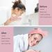 OHAOLYLE Spa Headband Wrist Washband Set Face Wash Wristband Soft Elastic Headband Wrist Bands Skincare Facial Headband Washing Band for Women Girls Makeup Bath Shower (Pink) - Buy Online on GoSupps.com