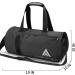 Aokelato 30L Small Gym Bag with Shoe Compartment - Waterproof Weekend Duffel - Buy Online on GoSupps.com