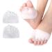 Bunion Corrector Tailors Bunion Corrector Silicone Forefoot Pads Toe Separator Cushion Pad Pain Relief Shoes Insoles Finger Toe Hallux Valgus Corrector Gel Pads Foot Care A 2Pcs 1Pair Protect Toe A 2PCS 1pair