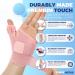 Thumb Brace for Men & Women - Comfortable CMC Spica Splint for Pain Relief Tendonitis & Stabilization - Universal Pink Coral Medium for Right & Left Hand - Buy Online on GoSupps.com