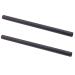 Foto4easy 8 Inch 15mm Carbon Fiber Rod for 15mm Rail Rod Support System Matte Box Follow Focus - Pack of 2 15mm Rod-8 inch