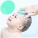 SkinSoother Baby Essential Bundle: Baby Bath Brush, Cradle Cap Brush, Silicone Massage & Exfoliator Scrubbers - Small Size (4PCS) - Buy Online on GoSupps.com