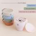 Boppabug Toddler Snack Cup with Attached Lid - Collapsible Silicone Container | Spill Proof Snack Catcher - Dusty Lilac - Buy Online on GoSupps.com