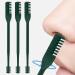  Pzuryhg Nose Hair Clipper With Double Attachments 360 Degree Rotatable Portable Trimmer Device 3 Parts Cutting Set for Grooming Home and Away Dark Green - Buy Online on GoSupps.com