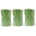 TEHAUX Flower Head Accessory Artificial Flower Stems Artificial Flower Heads 150 Pcs Artificial Rose Flower Faux Flower Stems Faux Floral Stems Artificial Flower Stem Greenx3pcs 33cmx3pcs