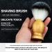 Men's Shaving Brush Kit with Badger Hair Brush, Goat Milk Shaving Soap, 2-Layer Shaving Bowl, and Stainless Steel Stand - Perfect Men's Gift (Silver) - Buy Online on GoSupps.com
