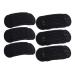 3 Pairs Black Fluffy Hair Clip Invisible Hair Root Pad Breathable Filling Princess Style Plug-in Press Hair Clip Decoration Accessories Beauty Tools For Girls Women