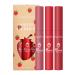 Strawberry LipGloss Set - Non -Stick Cup is not easy to fade waterproof matt lip glaze lipstick set lipstick liquid 1 ml (1 Pack) # 02